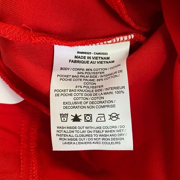 Nike Sportswear Tech Fleece University Red Jogger Pants Mens size M CU4495-657 - Picture 8 of 9